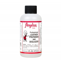 Angelus Leather Preparer & Deglazer. 5 fl oz/147ml Bottle