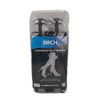 New BIRCH Lightweight Boot Shapers Long 12 Inch Boot Trees Black (Not for Sale on Amazon/Ebay)