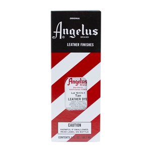 Angelus Leather Dye, 3 fl oz/89ml Bottle. 029 Tan