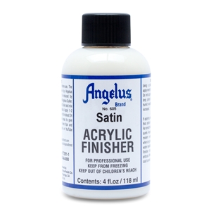 Angelus Acrylic Finisher 605 Satin Finish. 4 fl oz/118ml Bottle