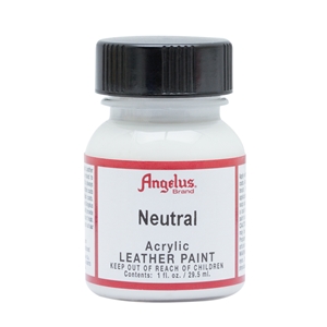 Angelus Acrylic Leather Paint 1 fl oz/30ml Bottle. Neutral 004