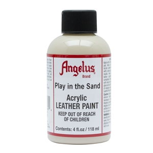Angelus Acrylic Leather Paint 4 fl oz/118ml Bottle. Play in the Sand 262