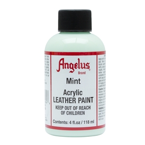 Angelus Acrylic Leather Paint 4 fl oz/118ml Bottle. Mint 269