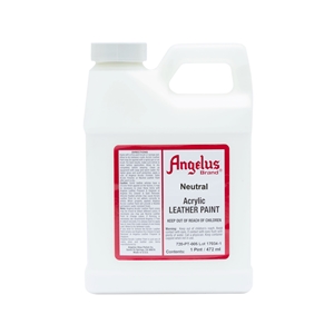 Angelus Acrylic Leather Paint Pint/472ml Bottle. Neutral 004