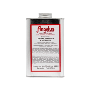 Angelus Leather Preparer & Deglazer. 1 Pint/473ml