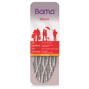 Bama Alu Therm Insoles, Gents Size 7, Euro 41