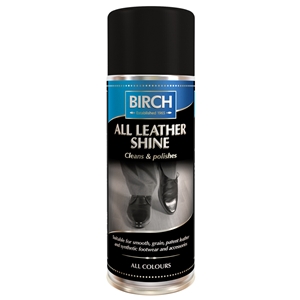 BIRCH All Leather Shine Aerosol 200ml (Not for Sale on Amazon/Ebay)