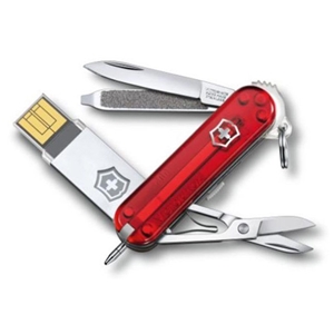 Swiss Army Knife Work With 16gb USB, Red