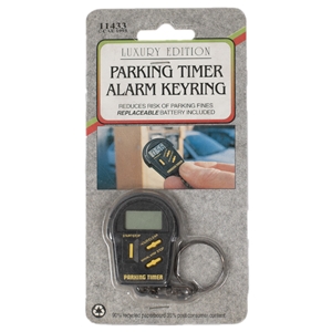Parking Timer Alarm Keyring Luxury Edition