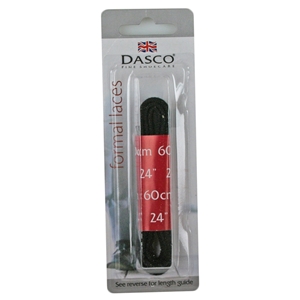 Dasco Laces Round 60cm Navy Blue Blister Packed