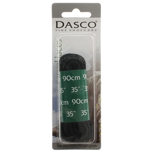 Dasco Laces Chunky Cord 90cm Black Blister