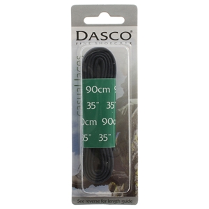 Dasco Laces Broad Round 90cm Navy Blue Blister Packed