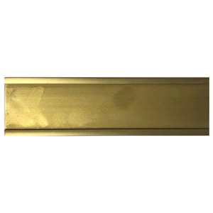 Metal Door Sign Gold 200 x 50 Holder only