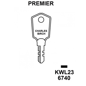 Premier Window Lock Key KWL23