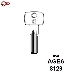 Silca AGB6, AGB Cylinder/ Security Blank JMA AGB5