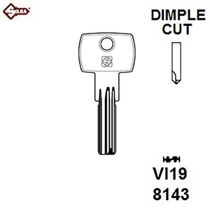 Silca VI19, Viro Dimple Blank JMA VI14, HD VI19