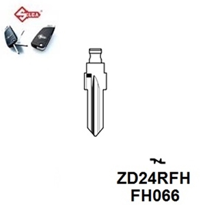 Silca ZD24RFH. Flip Head Key Blade