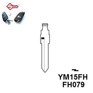 Silca YM15FH. Flip Head Key Blade