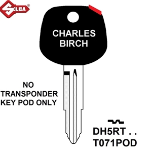 Silca DH5RT - Daihatsu Transponder (Without Chip)