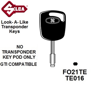 Silca FO21TE - Ford Tibbe Transponder (Without Chip), JMA TP00FO-6
