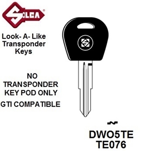 Silca DWO5TE - Daewoo Transponder (Without Chip)