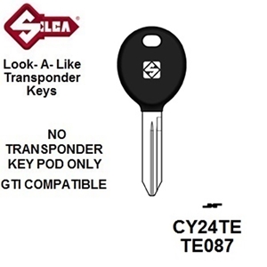Silca CY24TE, Chrysler Transponder (Without Chip)
