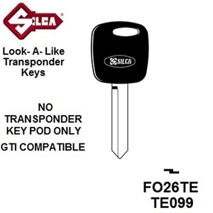 Silca FO26TE - Ford Transponder (Without Chip)
