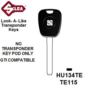 Silca HU134TE, Kia Transponder (Without Chip)