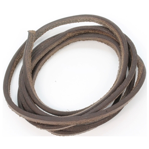 Leather Laces 120cm Dark Brown