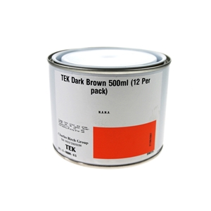 TEK Quick Dark Brown Ink 500ml
