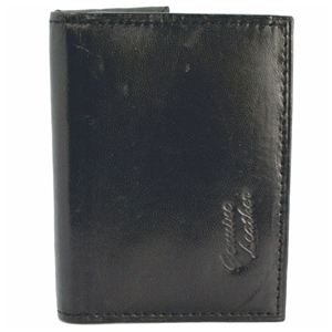 Birch Cowhide Credit Card Case With Back Window