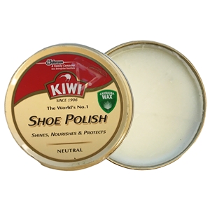 Kiwi Shoe Polish Neutral, 50ml Tin