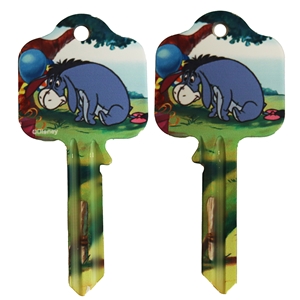 Licensed Keys Eeyore (Silca Ref UL054)