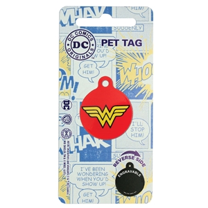Licensed Pet Tag, 32mm Wonder Woman
