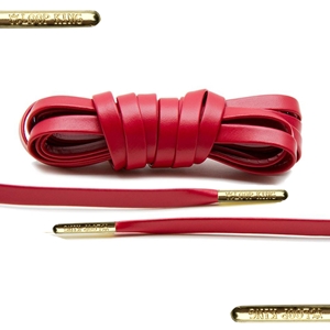 Loop King Leather Laces 90cm Red
