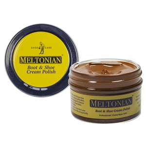 Meltonian Boot & Shoe Cream Polish 50ml Dumpi Jar Saddle 141