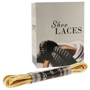 Shoe-String EECO Laces 45cm Round Beige (18 prs)