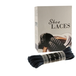 Shoe-String EECO Laces 90cm Cord Navy (12 prs)