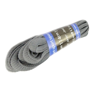 Shoe-String EECO Laces 114cm Oval Sport Grey (12 prs)