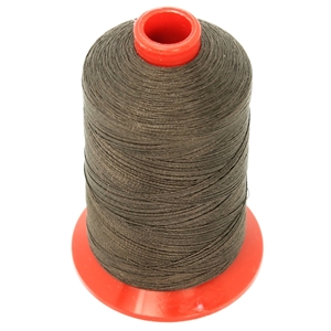 NIKI Polester Thread With Cotton Finish 600m Dark Brown