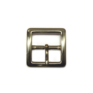 Solid Brass Buckle 40mm with Nickel Finish