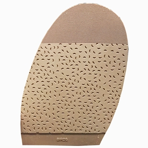 Birds Design Stick On Soles 2.5mm Size 4 Gents Beige. CLEARANCE ITEM. Deluxe High Quality Rubber