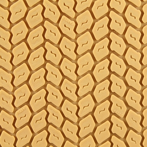 Tyre Tread Sheet 5 mm, Beige (Sheet Size 61cm x 85cm)