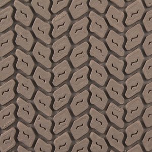 Tyre Tread Sheet 5 mm, Brown (Sheet Size 61cm x 85cm)