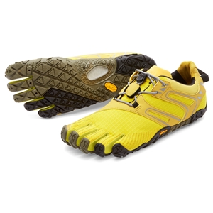 Vibram FiveFingers V-Trail Ladies Size 39 UK 6 Yellow/Black