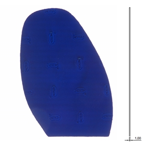 Vibram Easy Way Stick On Soles 1.0mm Ladies Blue (43)
