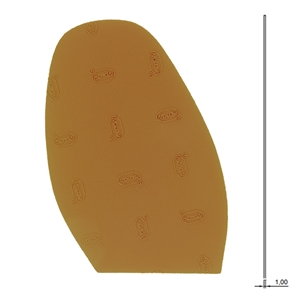 Vibram Easy Way Stick On Soles 1.0mm Ladies Gold (47)