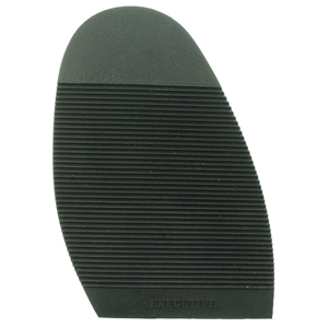 Executive Ribbed Stick on Soles, Size N2 Ladies Black