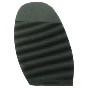 Executive Ribbed Stick on Soles, Size N4 Gents Black