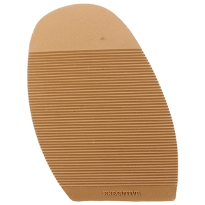 Executive Ribbed Stick on Soles, Size N4 Gents Tan